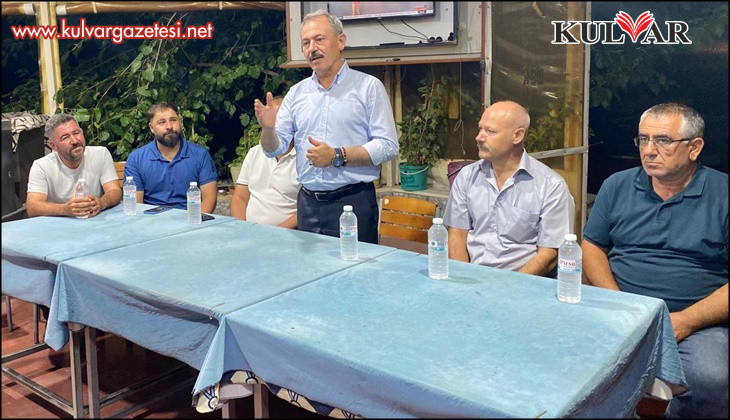 Milletvekili Şahin Tin’den Güney İlçesine Ziyaret : “HER MAHALLEDE İZİMİZ VAR”