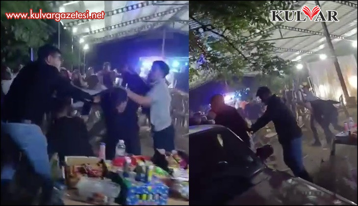 Nişan eğlencesinde sandalyeler havada uçuştu: 6 yaralı