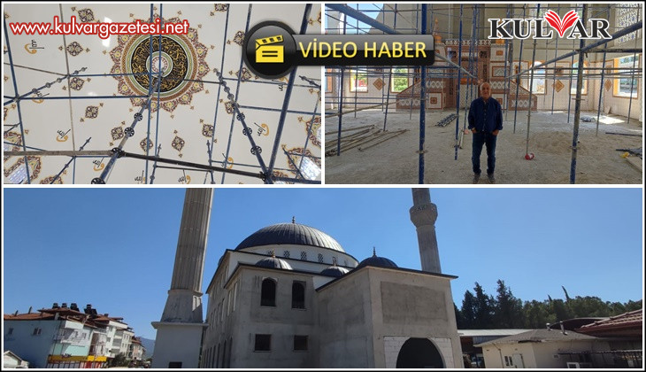 Osmanlı mimarisinin izlerini taşıyan caminin yüzde 80'ni tamamlandı