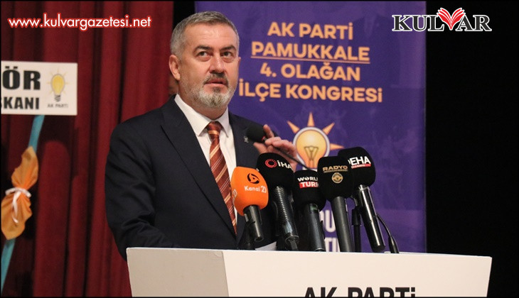 Pamukkale AK Parti’de Başkan Özpek güven tazeledi