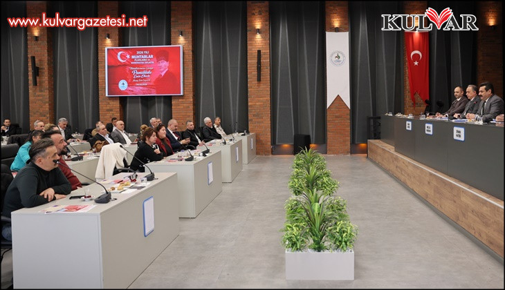 PAMUKKALE BELEDİYE BAŞKANI ALİ RIZA ERTEMUR MUHTARLARLA BULUŞTU