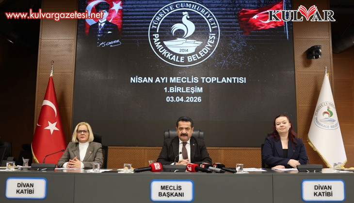 PAMUKKALE BELEDİYE MECLİSİ’NDE GÖREV DAĞILIMI TAMAMLANDI