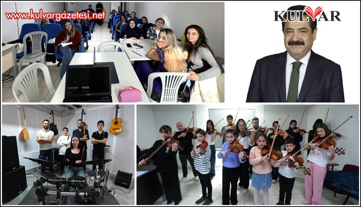 PAMUKKALE BELEDİYESİ KÜLTÜR VE SANAT KURSLARI, HER YAŞTAN VATANDAŞA HİTAP EDİYOR