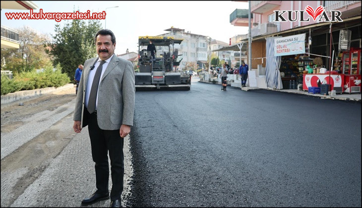 PAMUKKALE BELEDİYESİ'NDEN YOL YENİLEME ATAĞI: SIRA KILIÇARSLAN CADDESİ'NDE