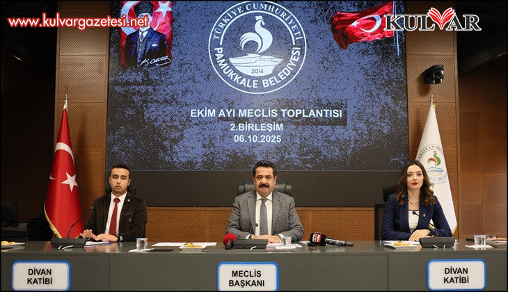 PAMUKKALE BELEDİYESİ'NİN 2026 YILI BÜTÇESİ KABUL EDİLDİ