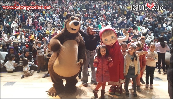 Pamukkale Belediyesi’nin sömestri sürprizine çocuklar akın etti