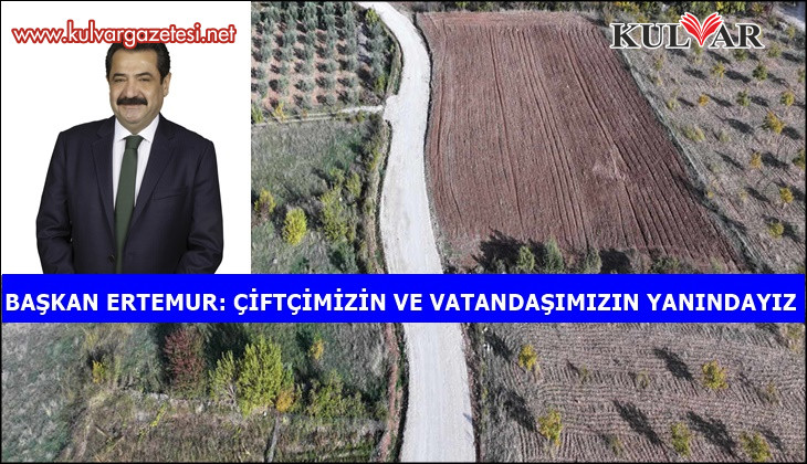 PAMUKKALE’DE ÇİFTÇİNİN YÜZÜ GÜLDÜ, ULAŞIM RAHATLADI