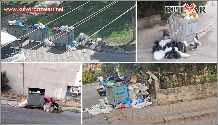 Pamukkale’de çöp dağları