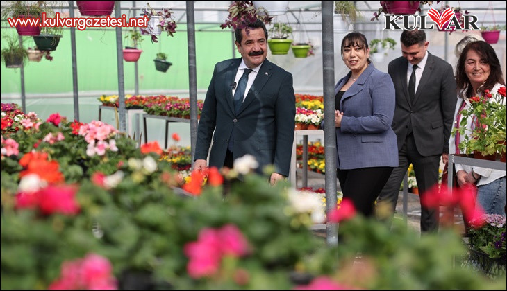 Pamukkale’de Kadın Eli Değen Modern Fidan Üretim Merkezi Açıldı