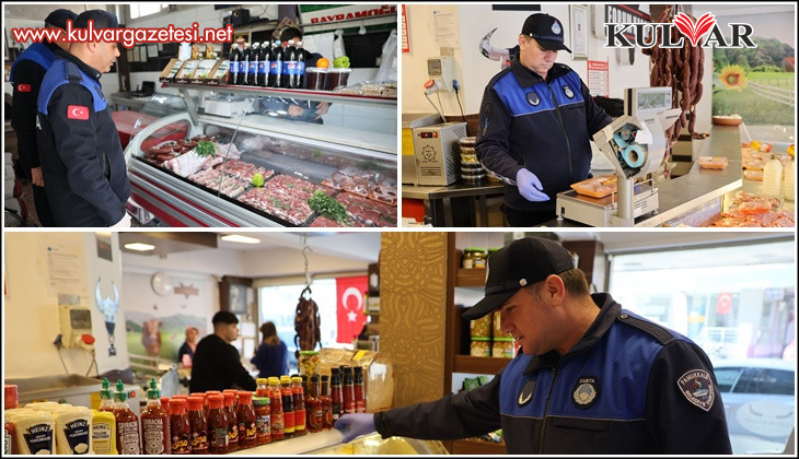 PAMUKKALE’DE KASAPLARA ‘HİJYEN VE ETİKET’ DENETİMİ