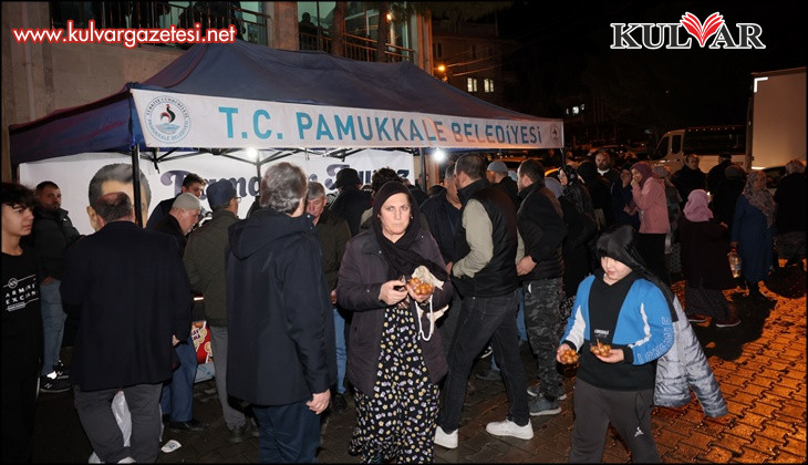 PAMUKKALE’DE RAMAZAN BEREKETİ MAHALLE MAHALLE YAYILIYOR