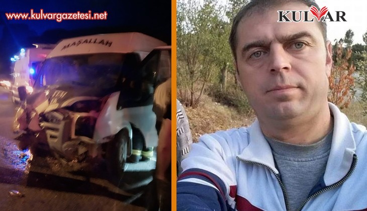 Panelvan ve traktörün karıştığı kazada 1 kişi öldü, 2 kişi yarandı