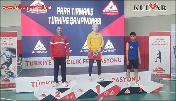Para Tırmanış Türkiye Şampiyonasında Denizli’yi gururlandıran başarı