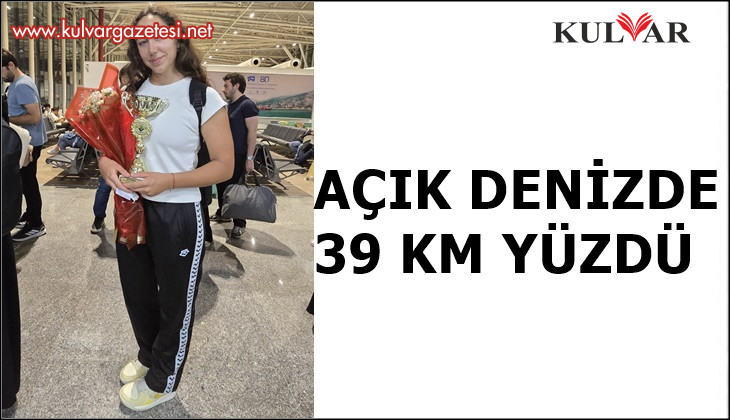 PAÜ Öğrencisi En Uzun Kulvar Yarışında Türkiye Birincisi Oldu 