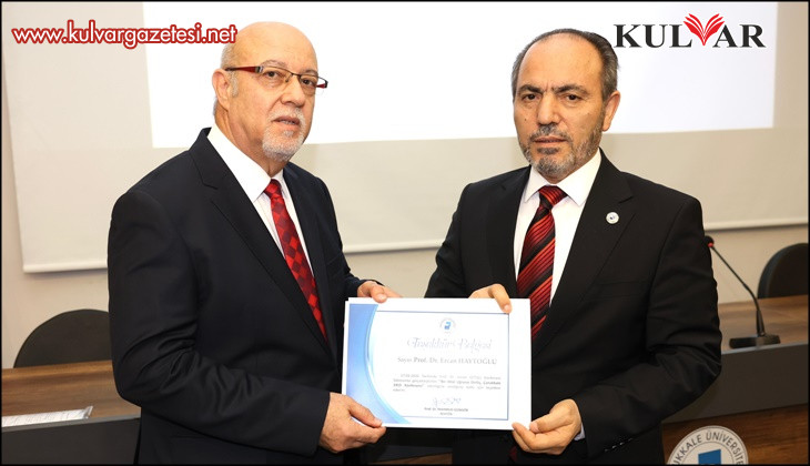 Rektör Güngör “Bir Hilal Uğruna Diriliş Çanakkale 1915” Adlı Konferansa Katıldı