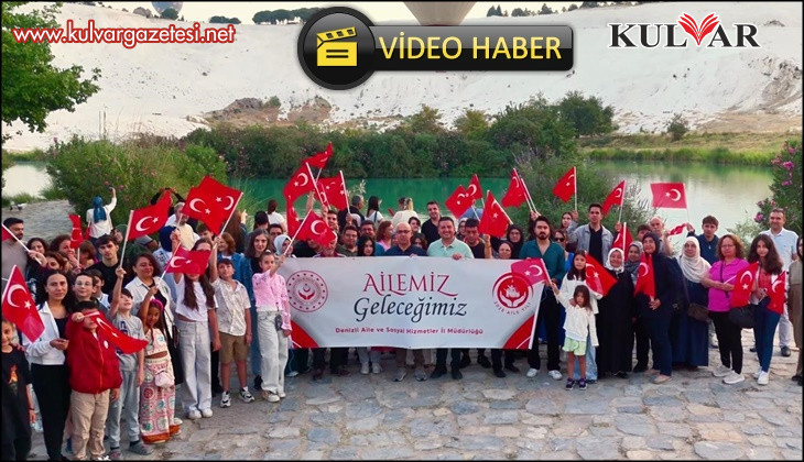 Şehit aileleri Zafer Bayramı coşkusunu Türk bayraklarıyla gökyüzünde yaşadı