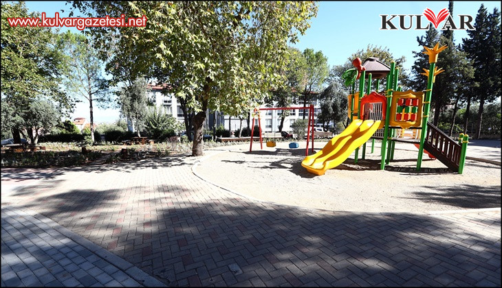 ŞEHİT HÜSEYİN ÇELİK PARKI YEPYENİ YÜZÜYLE HİZMETTE