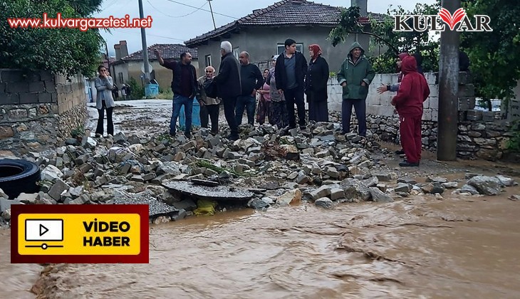 Sel baskınları Pamukkale’nin 4 mahallesinde hasara yol açtı