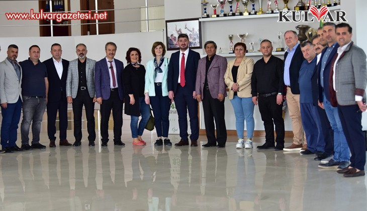 Sivil toplum örgütleri Denizlispor’u ziyaret etti
