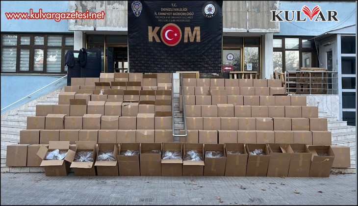 Şüpheli tırdan 2,4 ton kaçak tütün çıktı