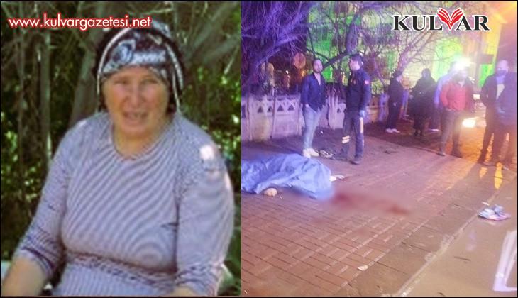 Süratli otomobilin çarptığı elektrikli bisiklet sürücüsü kadın hayatını kaybetti