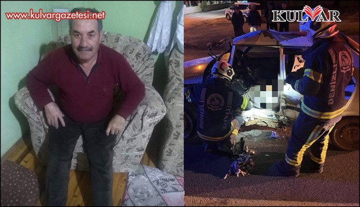 Tali yoldan ana yola bağlanmak isteyen otomobil ile kamyonet çarpıştı; 1 ölü