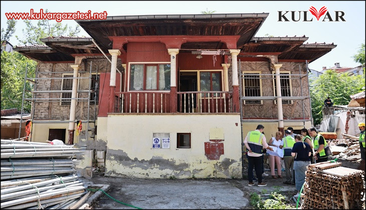 Tarihi Abalı Evi turizme kazandırılıyor