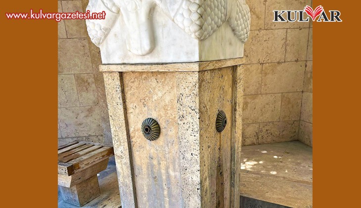 Tarihi caminin musluklarına hırsızlar dadandı