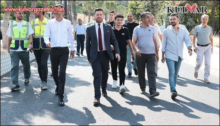 Tavas - Bağlar Yolu modern görünüme kavuştu