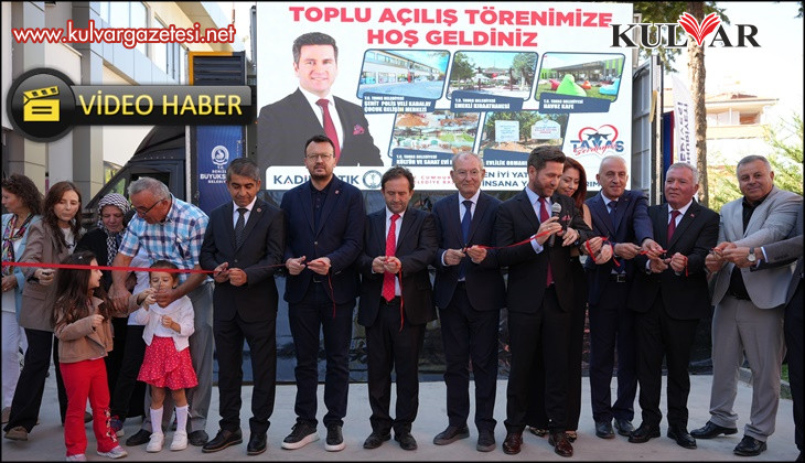 Tavas Belediyesi ‘5'i Bir Yerde' yatırım projelerinin açılışını gerçekleştirdi