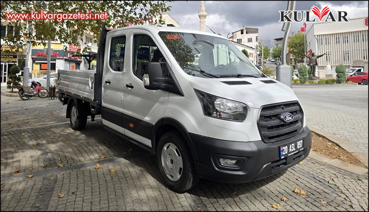 Tavas Belediyesi filosuna bir araç daha ekledi