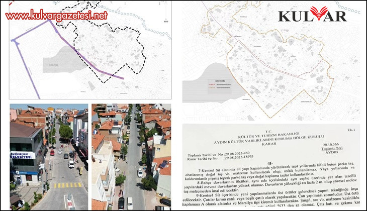 Tavas'ın alt ve üst yapı çalışmaları Kültür Varlıklarını Koruma Kuruluna takıldı