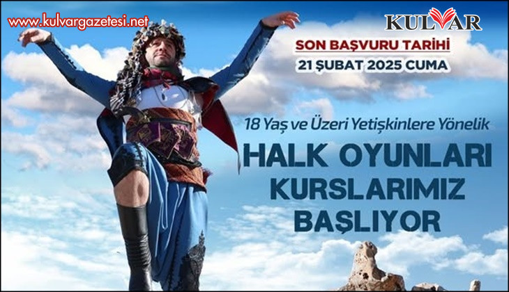 Tavas’ta halk oyunları kursları başlıyor