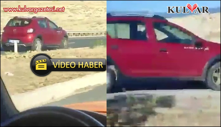 Ters yönde ilerleyen sürücüye 9 bin lira ceza kesildi