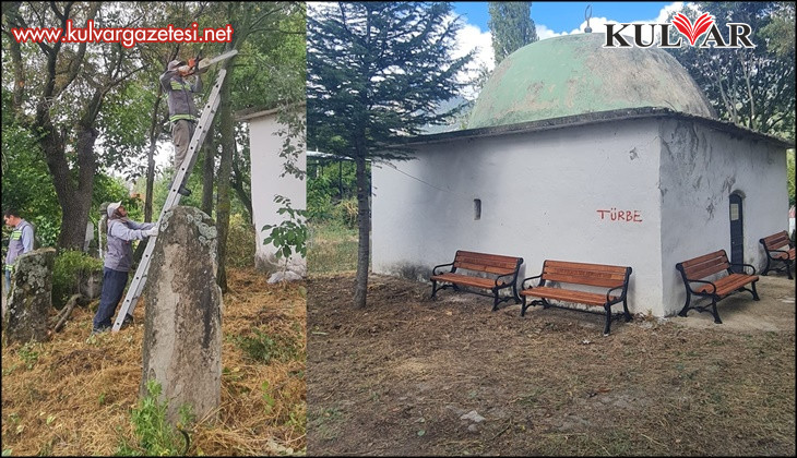 Teslim Abdal Sultan Türbesi tepkilerin ardından temizlendi