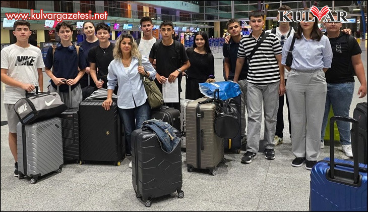 Turizm lisesi öğrencileri Almanya’da 90 günlük stajlarını tamamladı