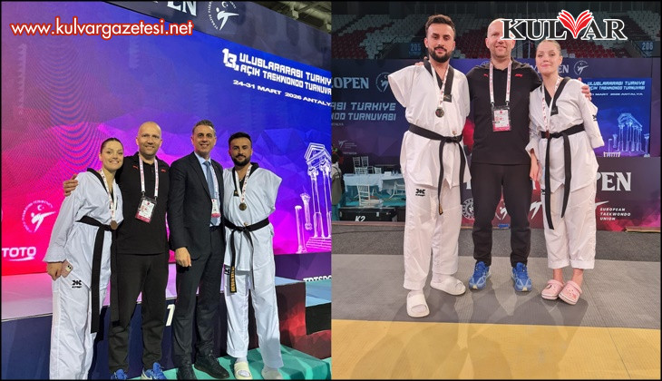 Uluslararası Taekvando Turnuvasında Denizlili sporculardan büyük başarı