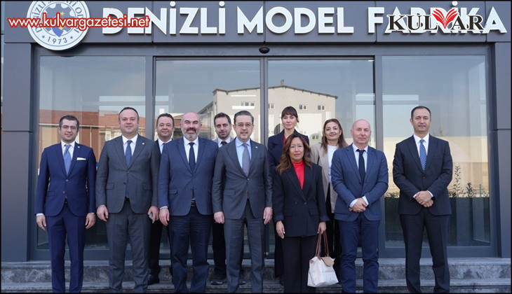 UNDP’den Denizli Model Fabrikaya ziyaret
