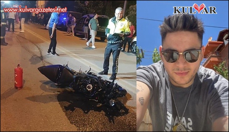 Üniversiteli genç motosiklet kazasında hayatını kaybetti