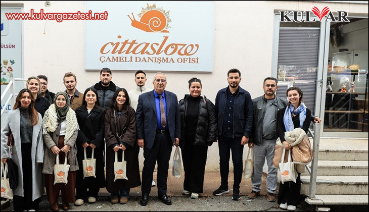 Üniversiteli gençler Sakin Şehir ünvanlı Çameli’yi gezdi