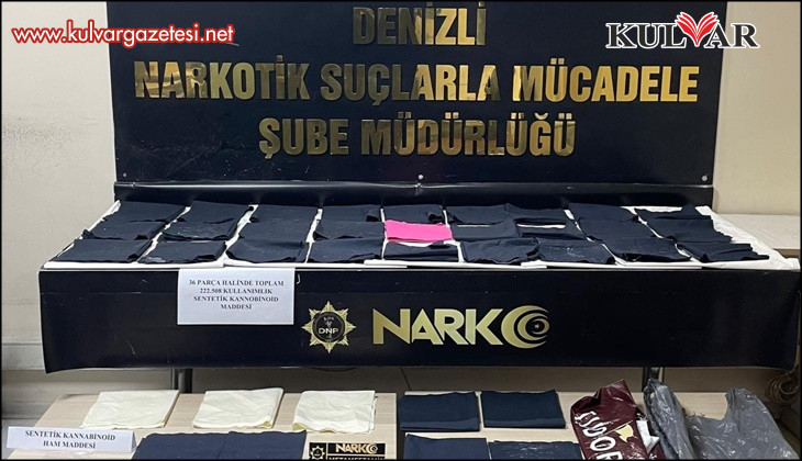 Uyuşturucuya yönelik yapılan operasyonda 3 şahıs tutuklandı