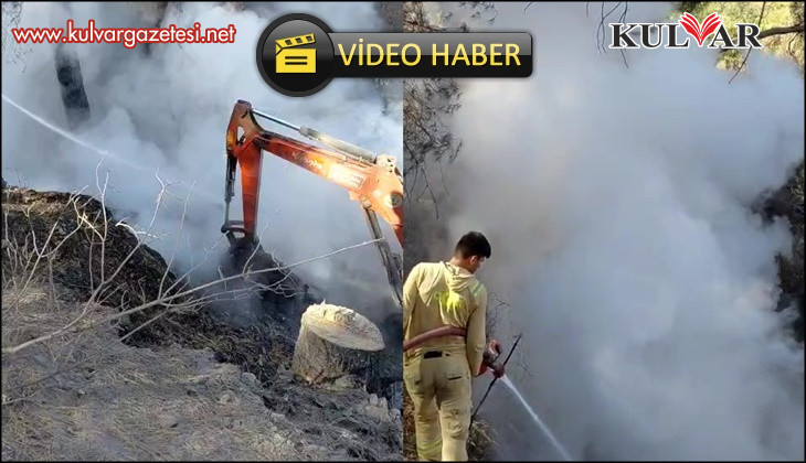 Yangından günler sonra tutuşmaların yaşandığı orman sahasında ekipler tedbiri elden bırakmıyor