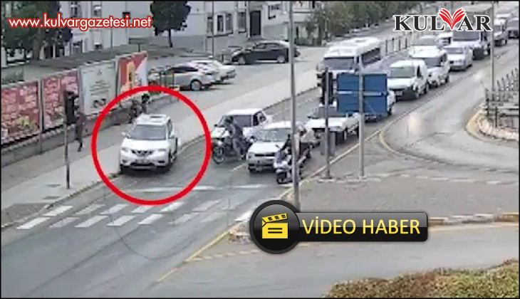 Yol yerine kaldırımı kullanınca cezadan kurtulamadı