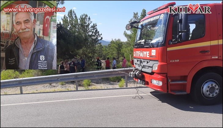 Yoldan çıkan araç ağaca çarparak durabildi: 1 ölü, 2 yaralı