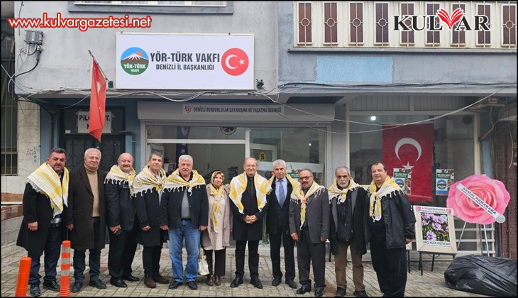 Yörük Türkmen Vakfı Denizli Şubesi hizmete açıldı