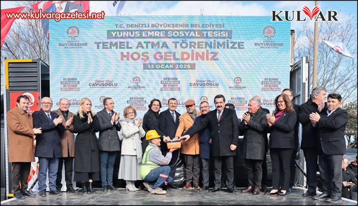 Yunus Emre Sosyal Tesisinin temeli törenle atıldı