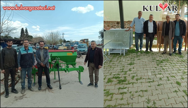 Ziraat odasının Buldanlı çiftçilere desteği sürüyor