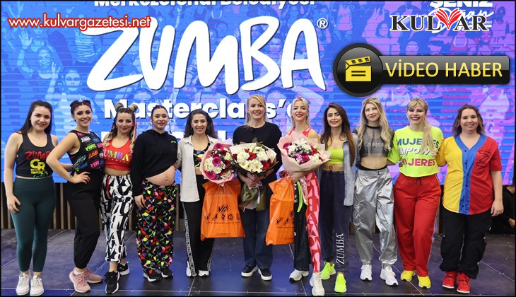 Zumba tutkunları Merkezefendi’de buluştu